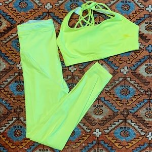 Adam Selman + Onzie Neon Set